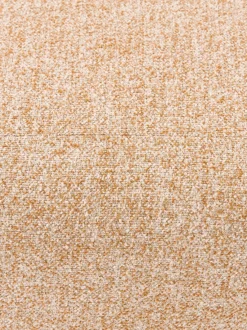 Reposapiés puf en tejido bouclé Alba