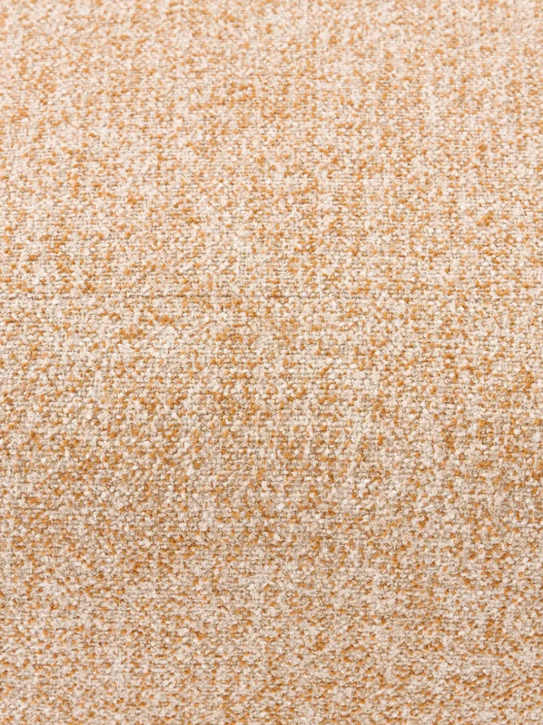 Reposapiés puf en tejido bouclé Alba