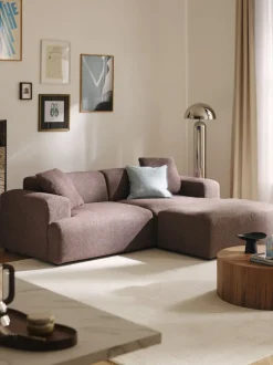Reposapiés puf grande Melva, 116 x 72 cm