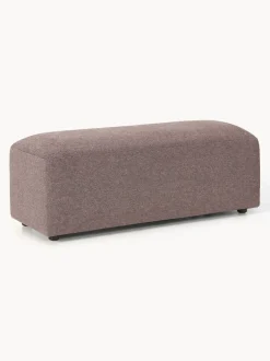 Reposapiés puf grande Melva, 116 x 42 cm