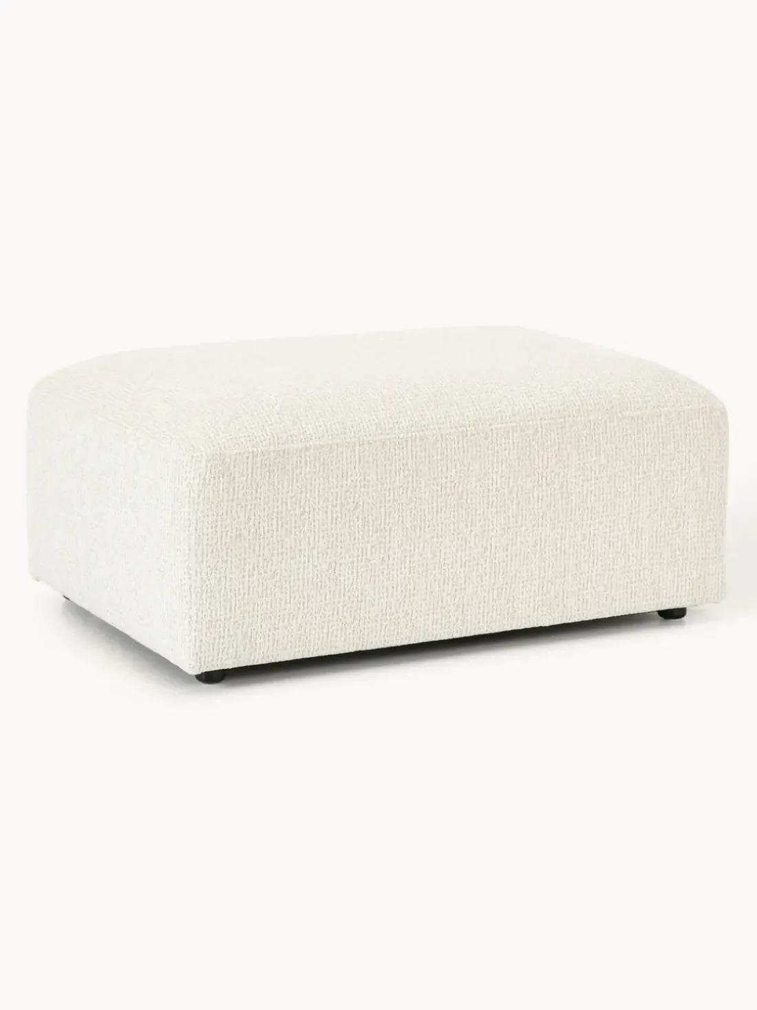 Reposapiés puf Melva, 99 x 72 cm