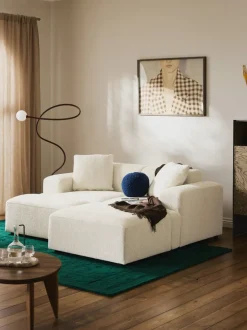 Reposapiés puf Melva, 99 x 42 cm