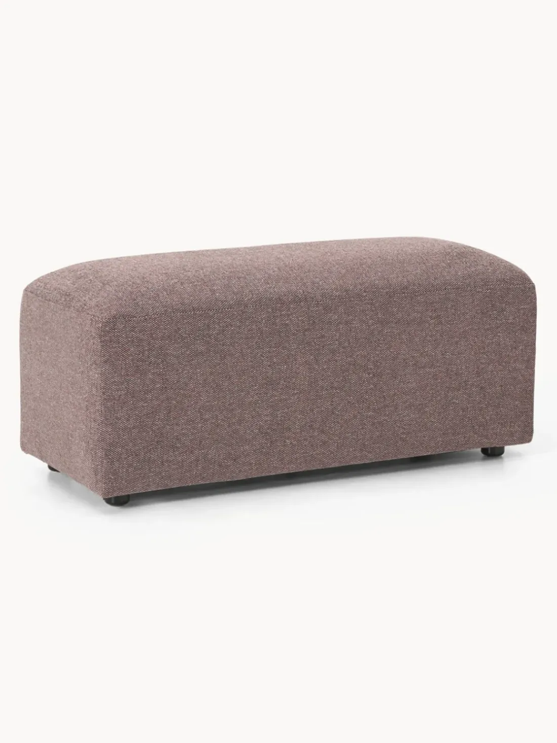 Reposapiés puf Melva, 99 x 42 cm