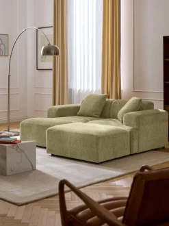 Reposapiés puf Melva, 99 x 42 cm