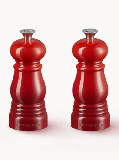 Salero y pimentero con molinillo de cerámica Creuset, 2 uds.