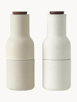 Salero y pimentero con tapa de nogal Bottle Grinder, 2 uds.