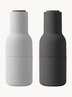 Salero y pimentero con tapa de nogal Bottle Grinder, 2 uds.