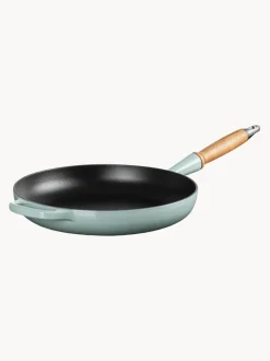 Sartén de hierro fundido con mango de madera Signature Collection