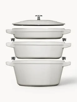 Set de baterías de cocina de hierro fundido La Cocotte, 3 uds.