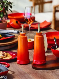 Set de botellas de aceite y vinagre Cherrish