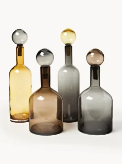 Set de botellas decorativas Chic, 4 pzas.