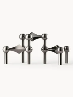 Set de candelabros Stoff Nagel, 3 uds.
