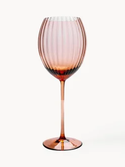 Set de copas de vino blanco artesanales Lyon, 2 uds.