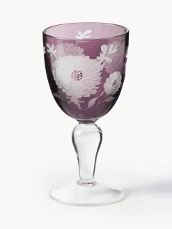 Set de copas de vino Peony, 6 uds.