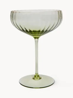 Set de copas pompadour de champán artesanales Lyon, 2 uds.