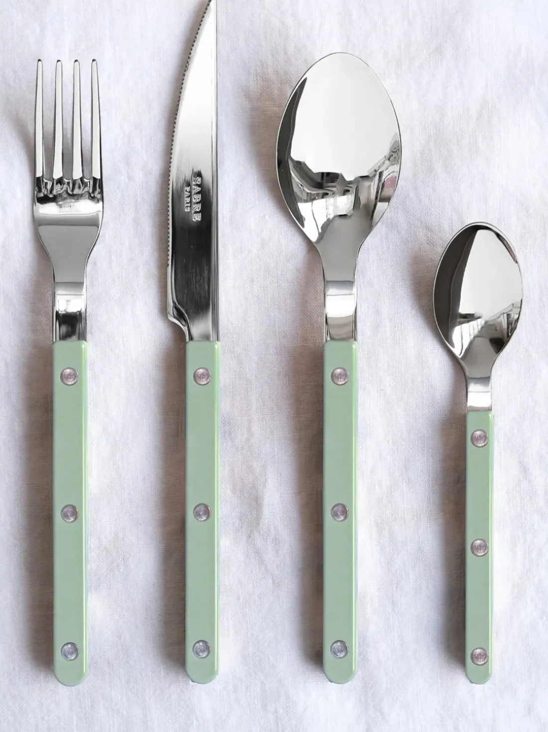 Set de cubiertos de acero inoxidable Bistrot, tamaños diferentes
