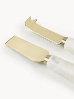Set de cuchillos de queso de mármol Agata, 4 uds.