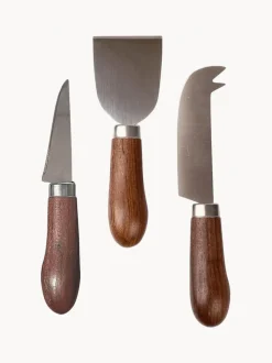 Set de cuchillos para queso de madera Astrid, 3 pzas.