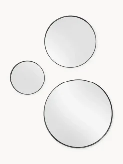 Set de espejos de pared redondos Lacie, 3 uds.
