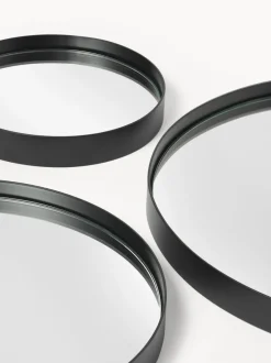 Set de espejos de pared redondos Lacie, 3 uds.