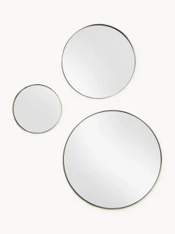 Set de espejos de pared redondos Lacie, 3 uds.