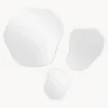 Set de espejos de pared sin marco Lia, 3 uds.