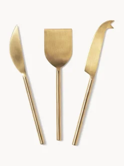 Set de fuente con cuchillos para quesos Jaya, 4 pzas.