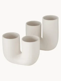 Set de jarrones artesanales de gres Filicio, 2 uds.