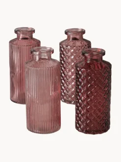 Set de jarrones de vidrio Panja, 4 uds.
