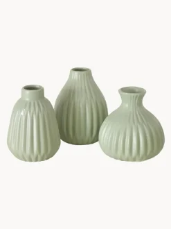 Set de jarrones pequeños en porcelana Esko, 3 uds.