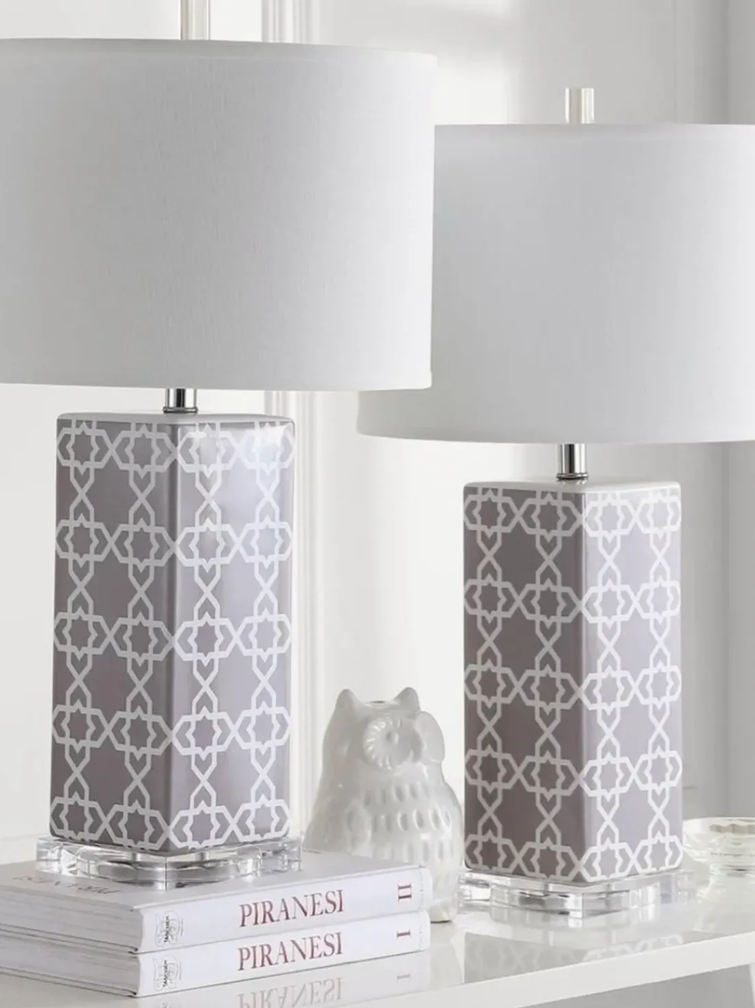 Set de lámparas de mesa LED Reagan, 2 uds.
