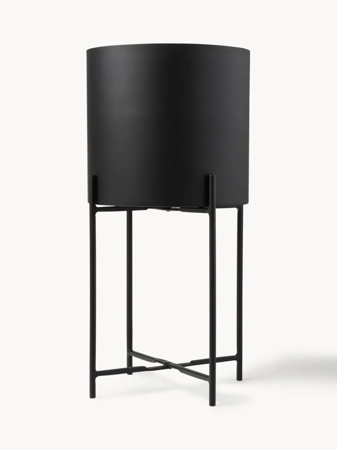 Set de maceteros de metal Mina, 2 uds.