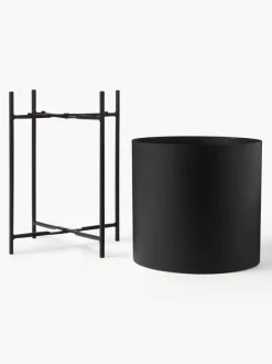 Set de maceteros de metal Mina, 2 uds.