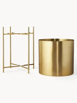 Set de maceteros de metal Mina, 2 uds.