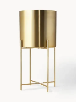 Set de maceteros de metal Mina, 2 uds.