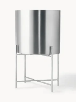 Set de maceteros de metal Mina, 2 uds.