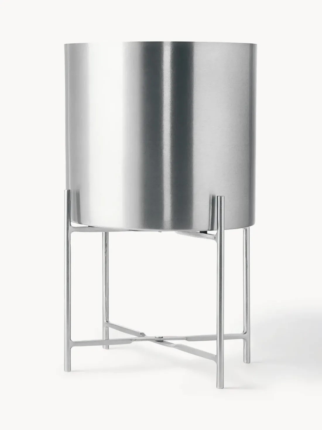 Set de maceteros de metal Mina, 2 uds.