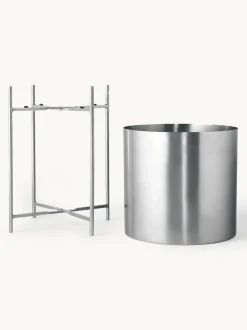 Set de maceteros de metal Mina, 2 uds.