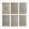 Set de manteles individuales doble cara de plástico Marrakesch, 6 pzas.