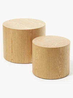 Set de mesas de centro de madera Dan, 2 uds.