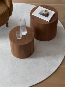 Set de mesas de centro de madera Dan, 2 uds.