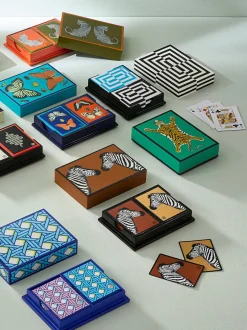 Set de naipes Zebra