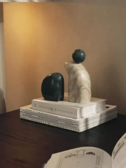 Set de piezas decorativas de mármol Nati, 2 pzas.