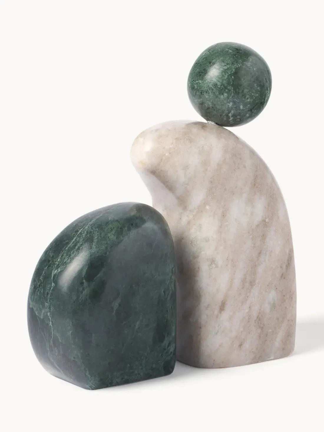 Set de piezas decorativas de mármol Nati, 2 pzas.