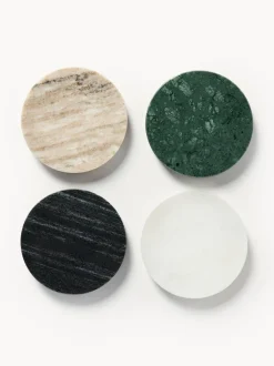 Set de posavasos de mármol Callum, 4 uds.