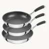 Set de sartenes de acero inoxidable Poletto, 3 uds.