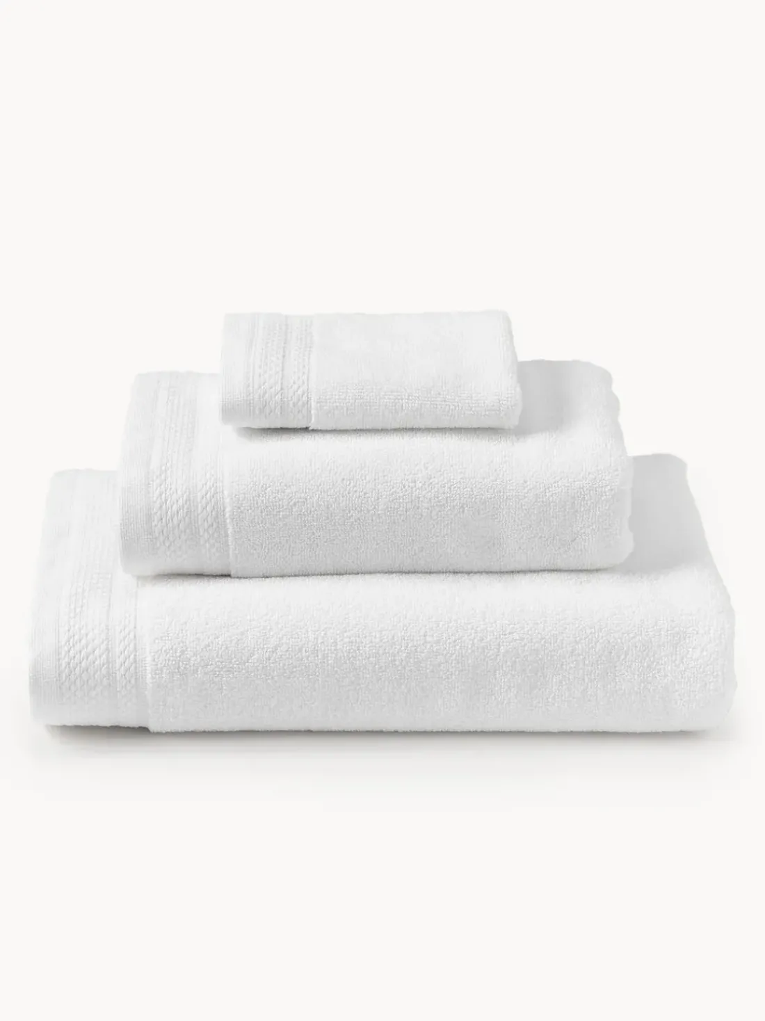 Set de toallas de algodón ecológico Premium, tamaños diferentes