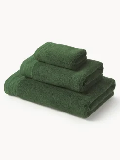 Set de toallas de algodón ecológico Premium, tamaños diferentes