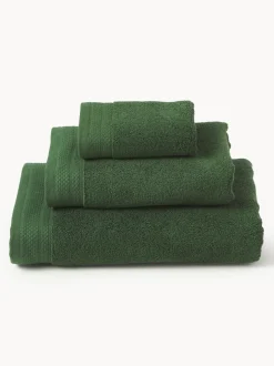 Set de toallas de algodón ecológico Premium, tamaños diferentes