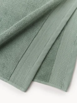 Set de toallas de algodón ecológico Premium, tamaños diferentes